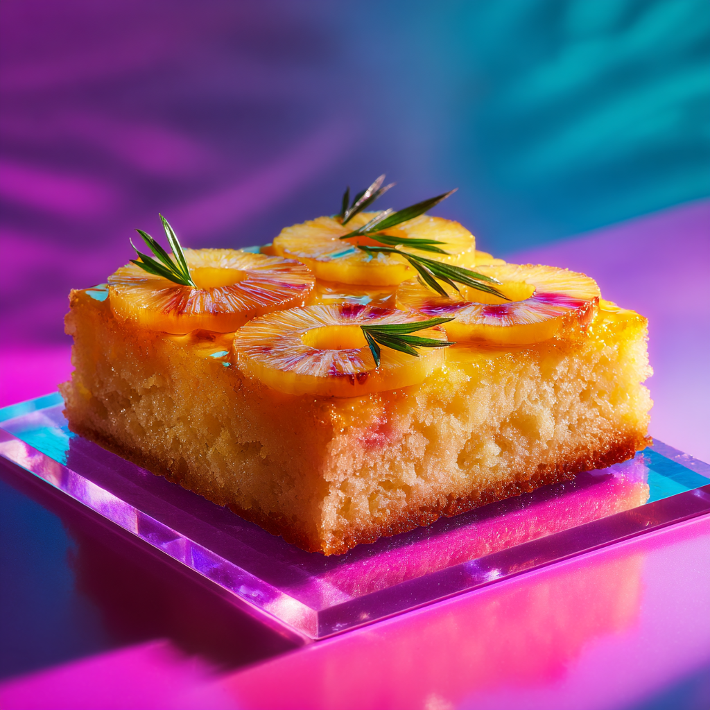 Pineapple Cake Recipe - Recipe Image