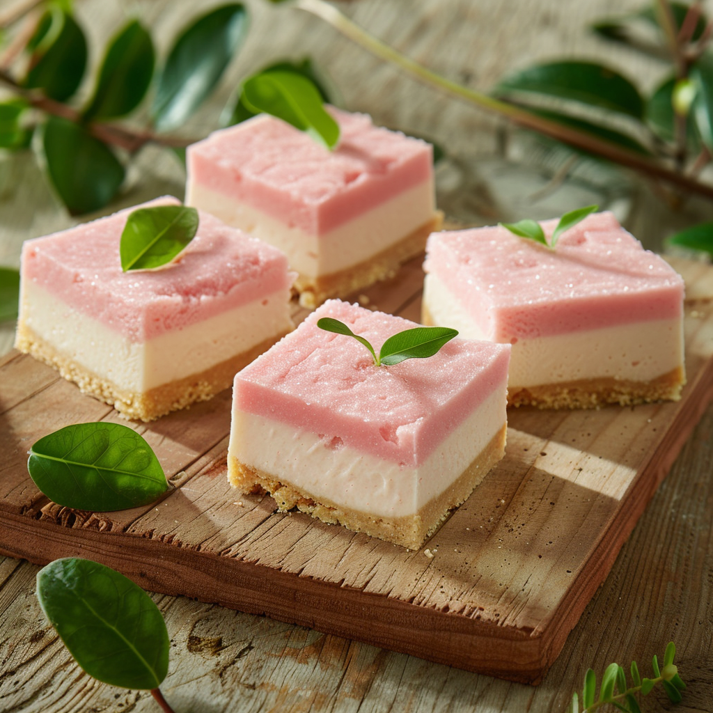 Guava Cheesecake Bars Recipe - Recipe Image