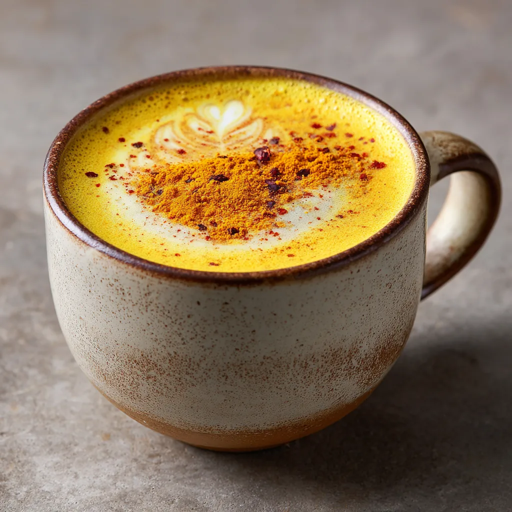 Golden Turmeric Latte Recipe