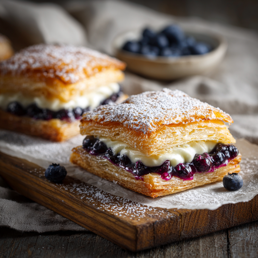 Blueberry Cream Cheese Danish Recipe 2 Blueberry Cream Cheese Danish Recipe - Recipe Image
