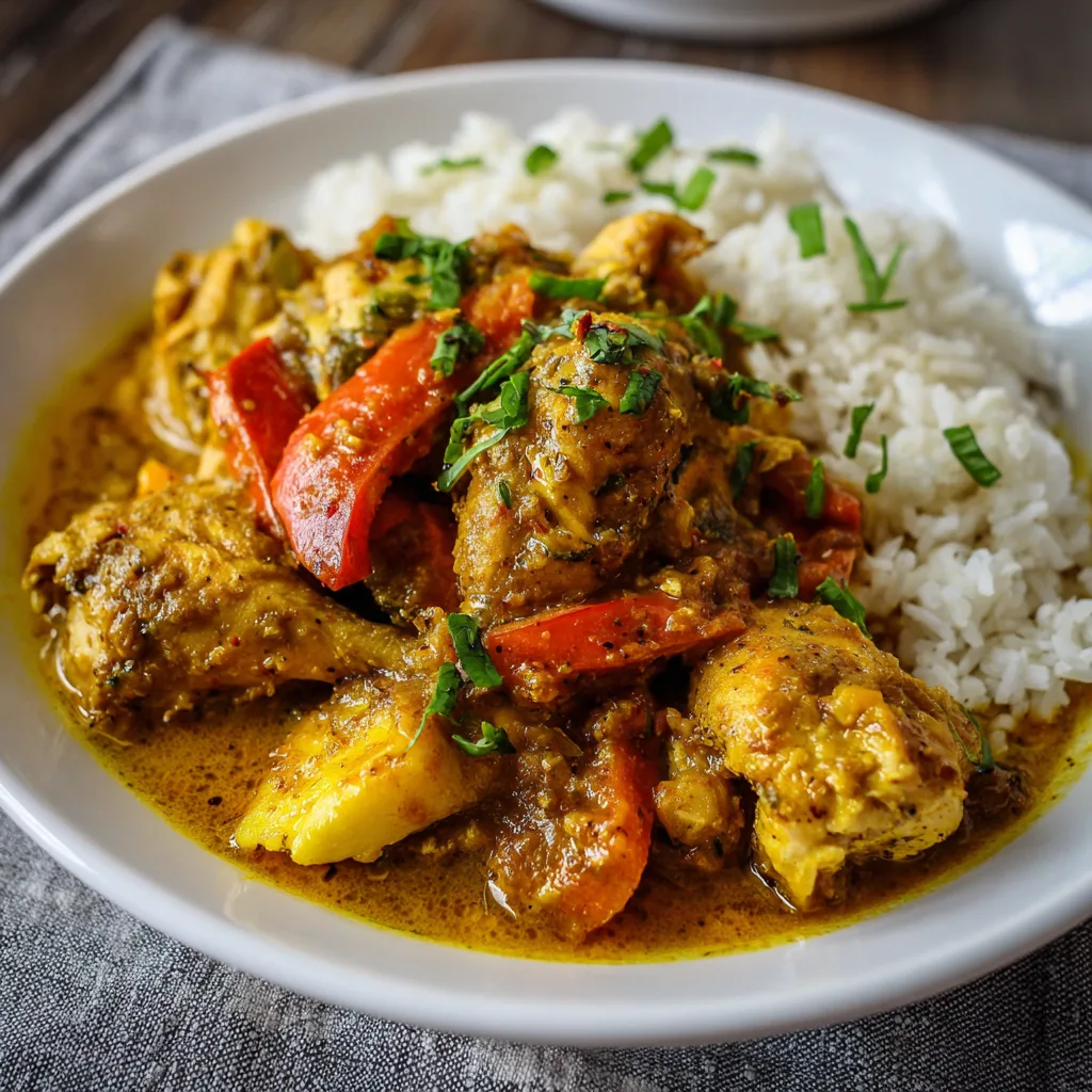 Easy Homemade Jamaican Curry Chicken Recipe Recipe 2 Easy Homemade Jamaican Curry Chicken Recipe Recipe - Recipe Image