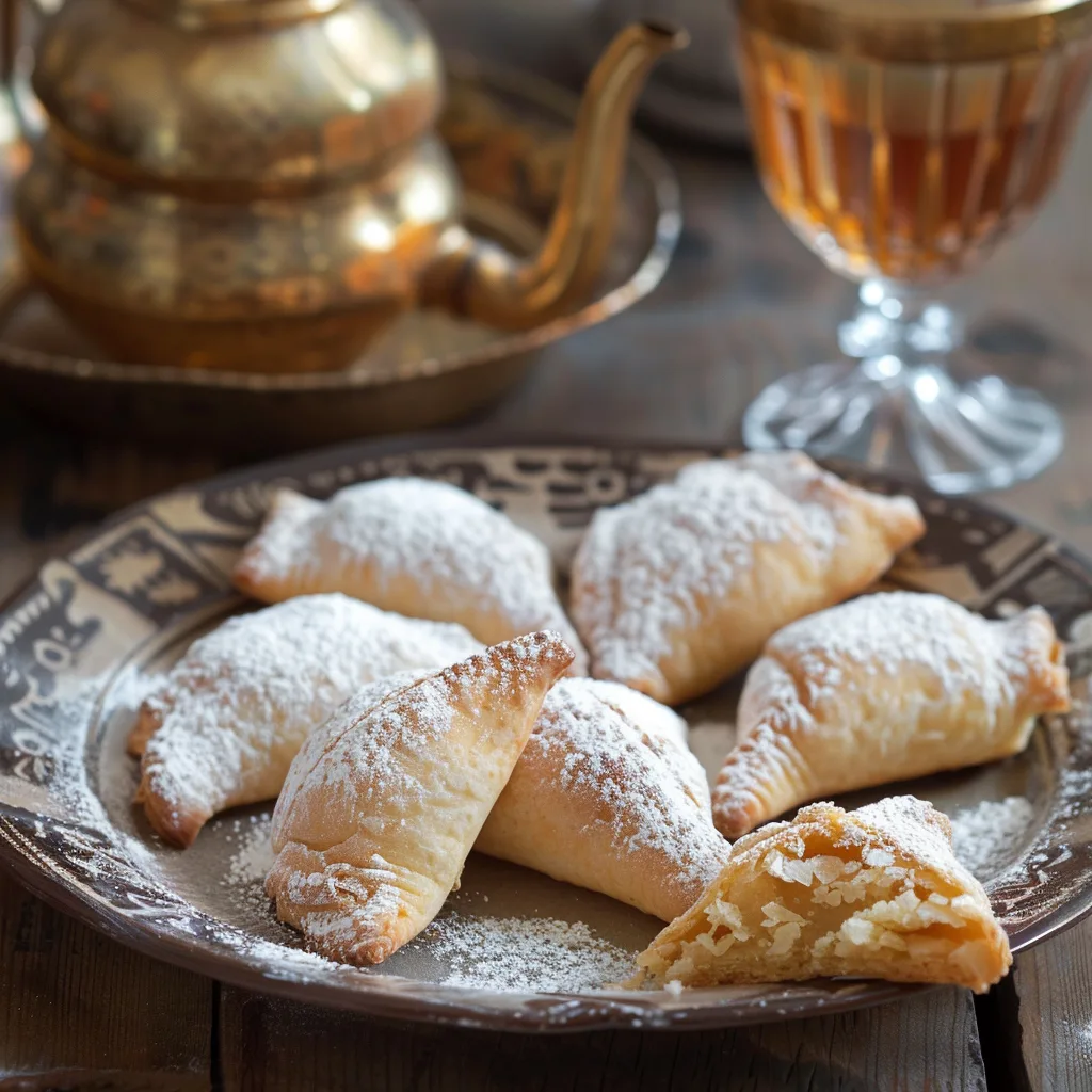 Easy Homemade Cornes de Gazelle (Gazelle Horns) Recipe - Recipe Image