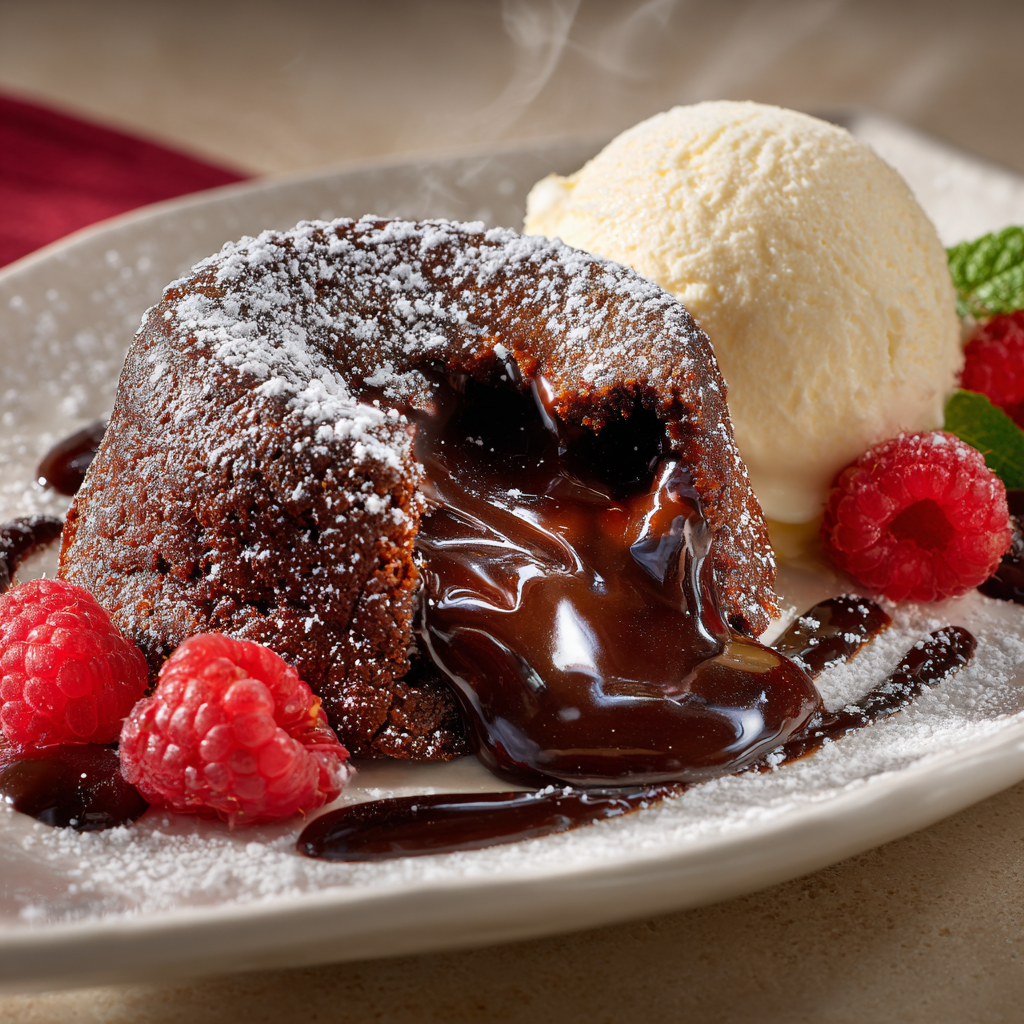 Chocolate Lava Cake Recipe - Recipe Image