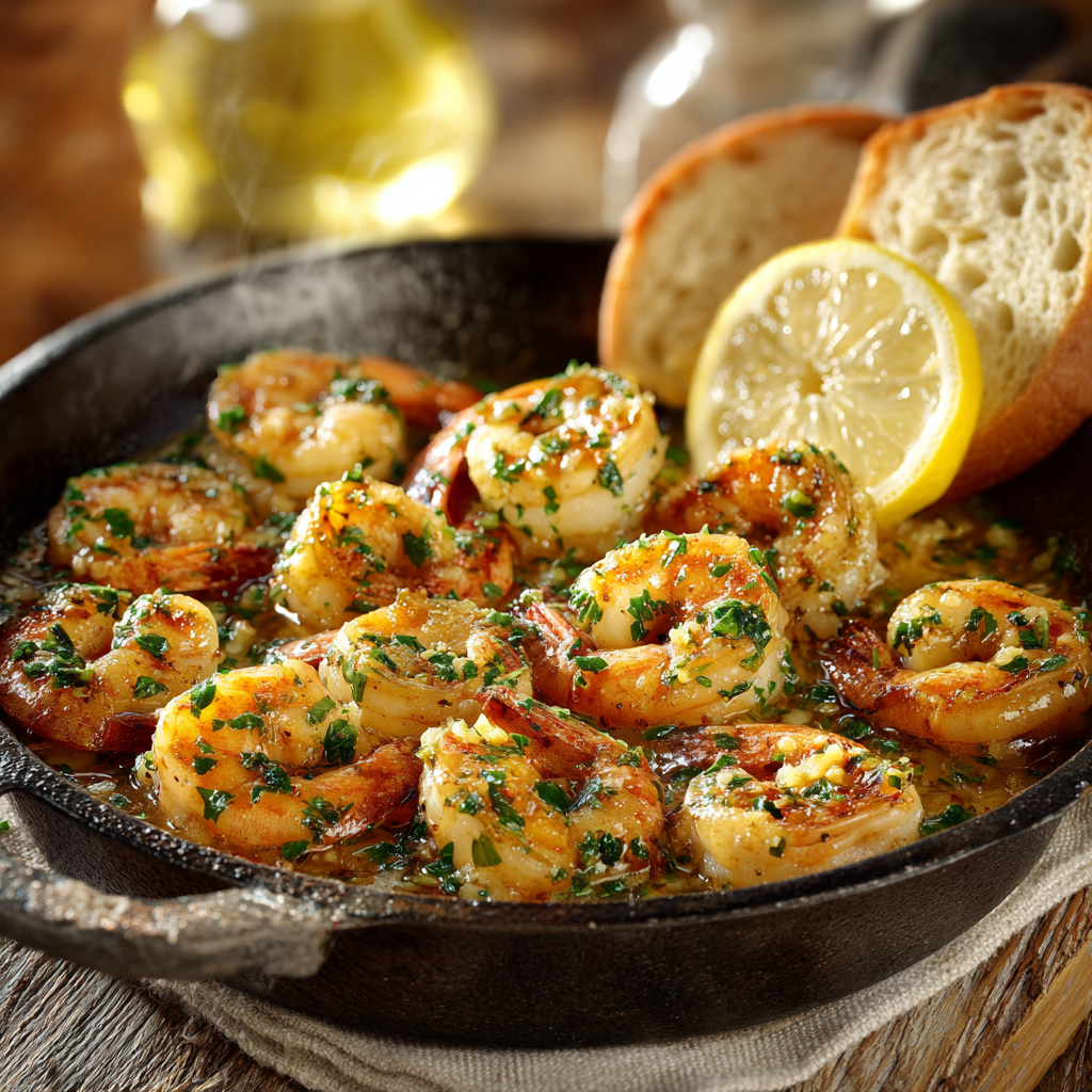 Garlic Butter Shrimp Recipe - Recipe Image