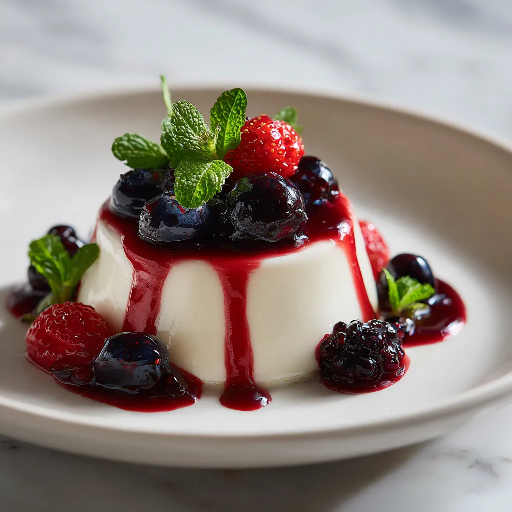 Vanilla Panna Cotta Recipe 2 Vanilla Panna Cotta Recipe - Recipe Image