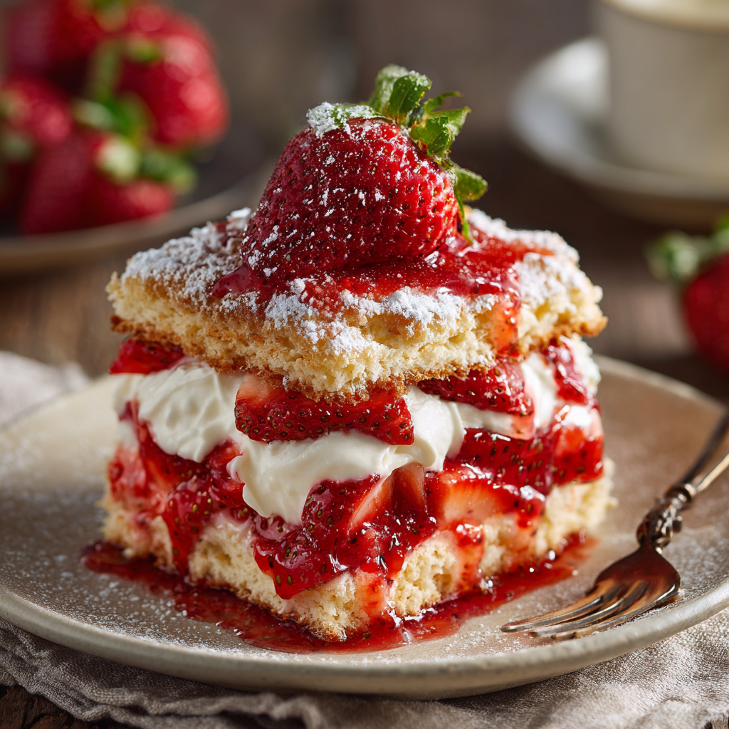 Strawberry Shortcake Recipe - Recipe Image