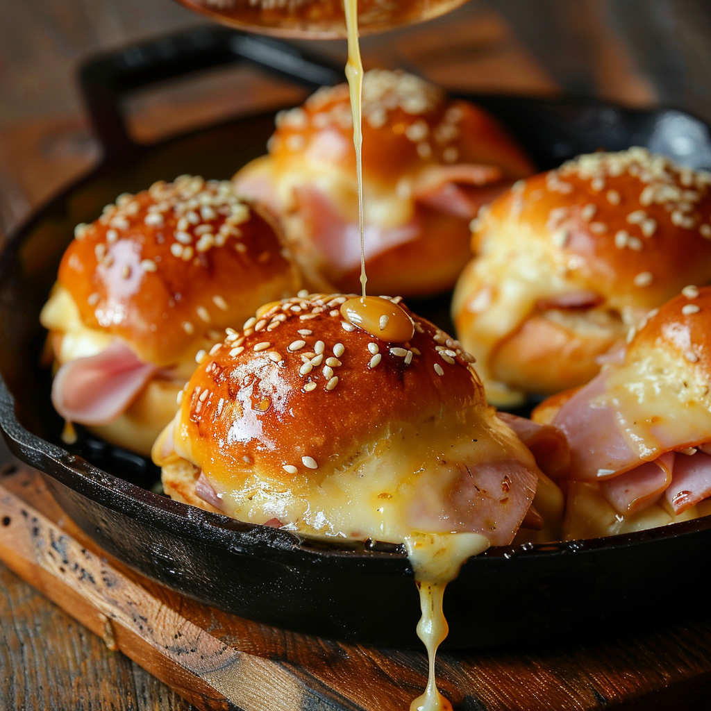 Ham and Cheese Sliders Recipe - Recipe Image