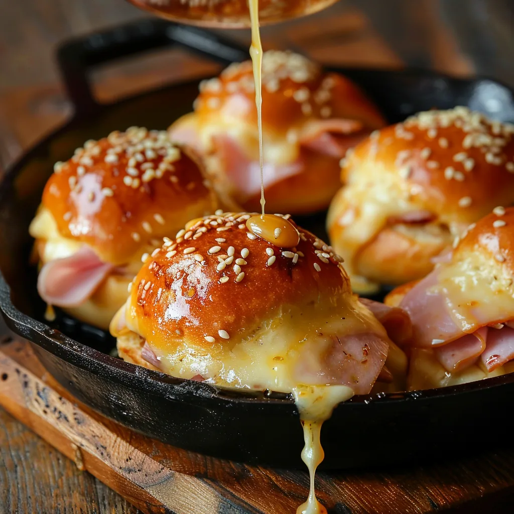 Ham and Cheese Sliders Recipe - Recipe Image