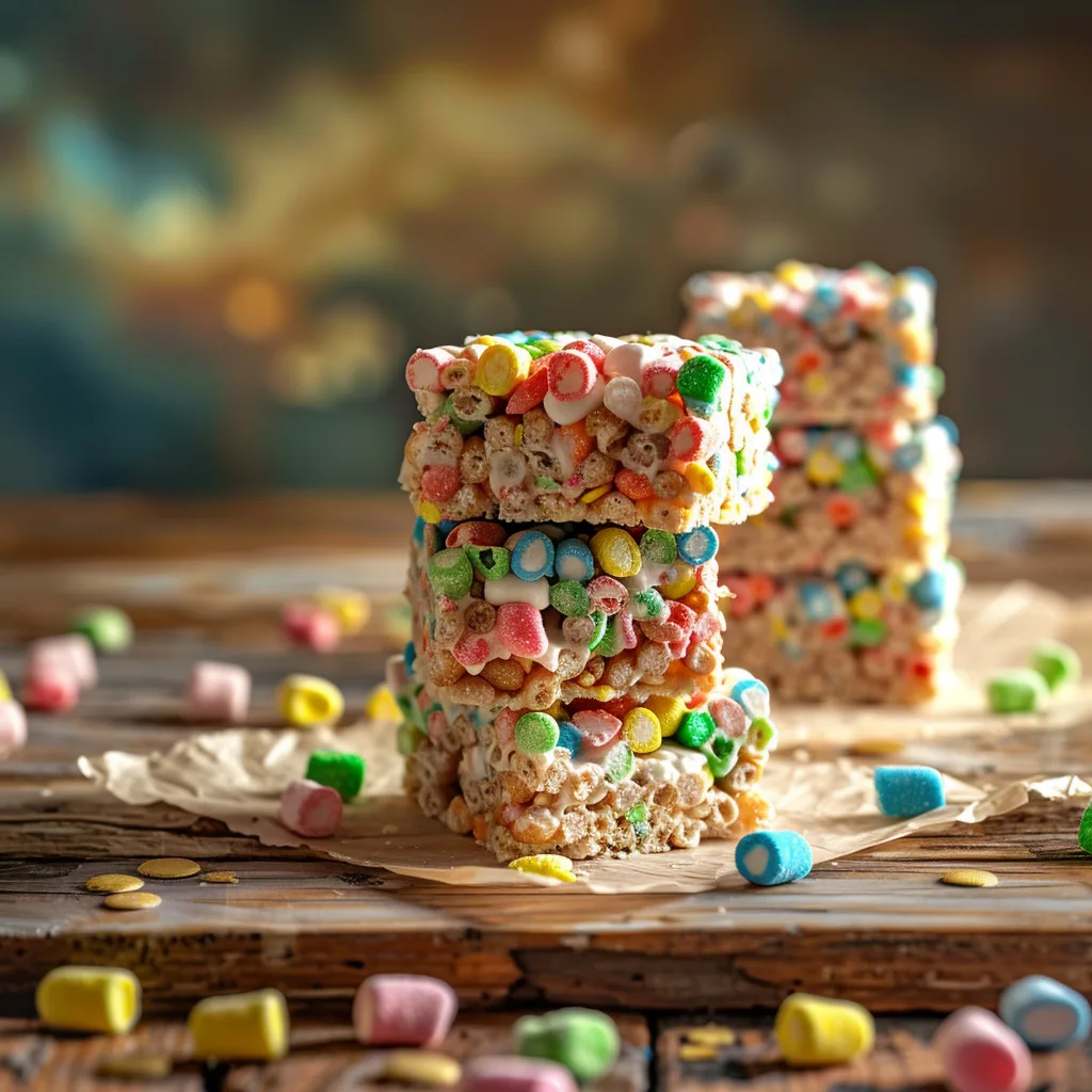 Lucky Charms Treats Recipe 2 Lucky Charms Treats Recipe - Recipe Image