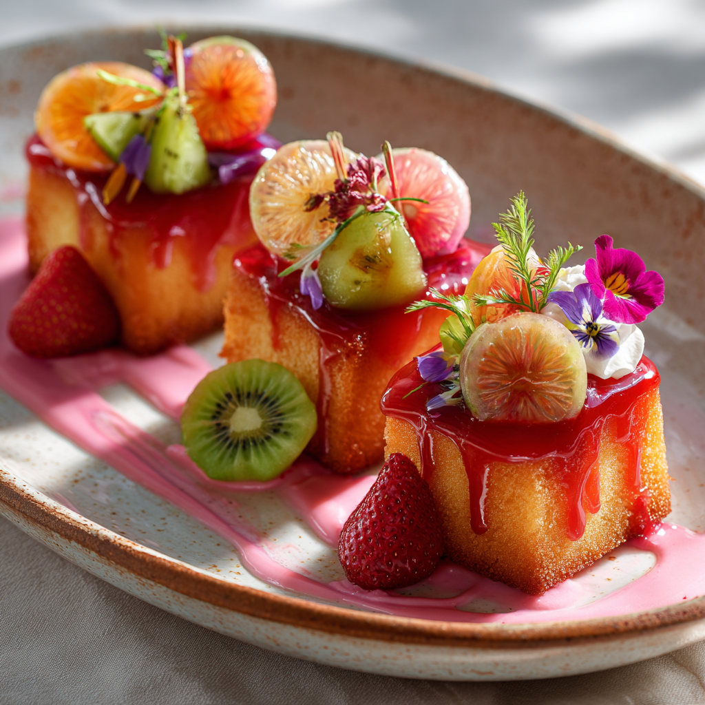 How to Make Hawaiian Mini Guava Cakes Recipe - Recipe Image