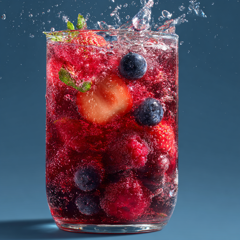 Berry Bliss Mocktail Recipe - Recipe Image