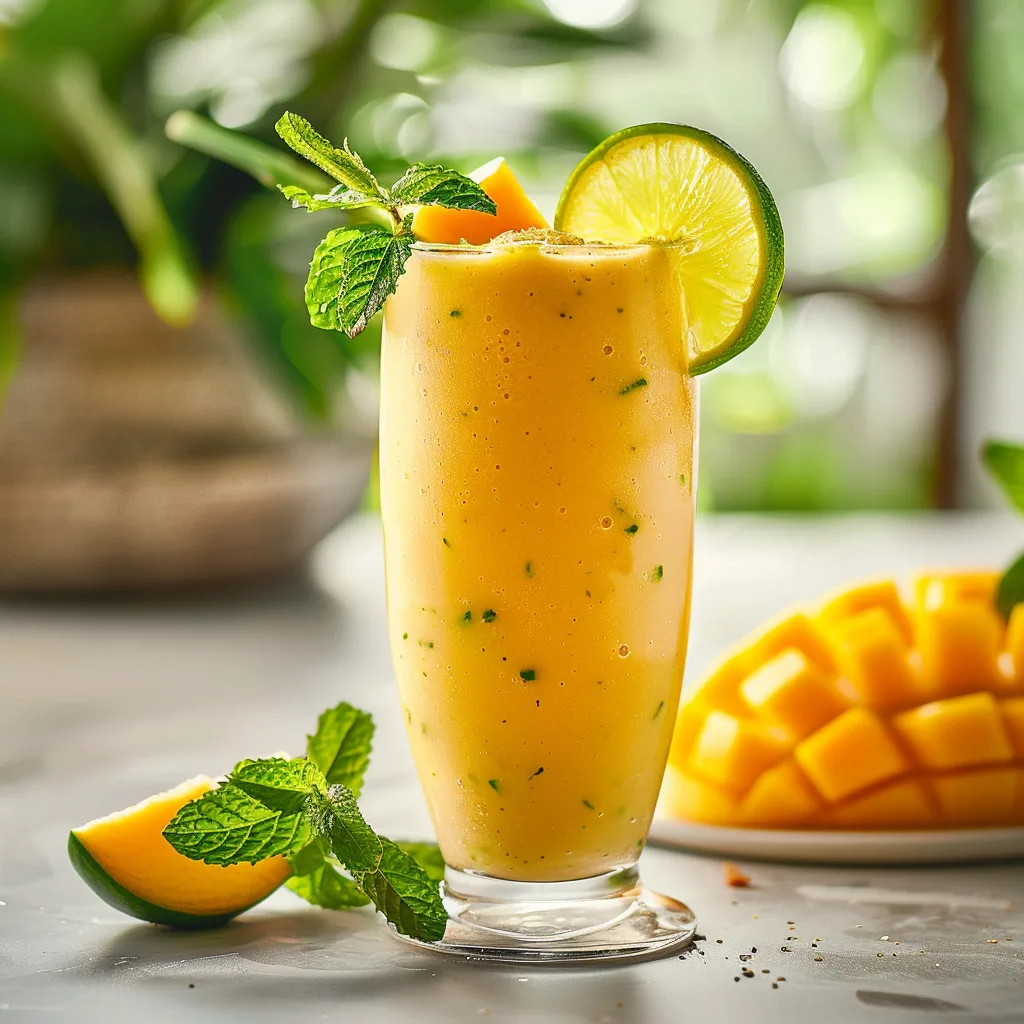 Mango Lime Smoothie Recipe