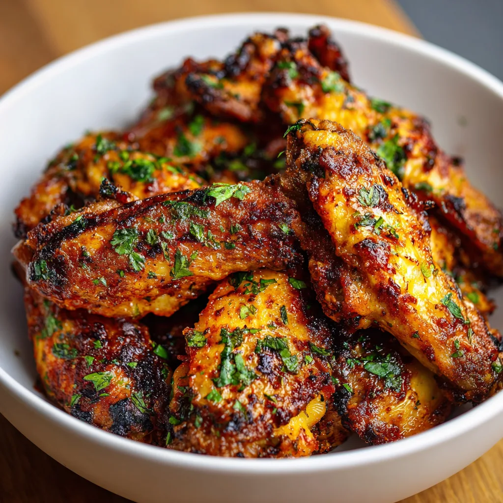 Baked Chicken Wings Recipe 2 Baked Chicken Wings Recipe - Recipe Image