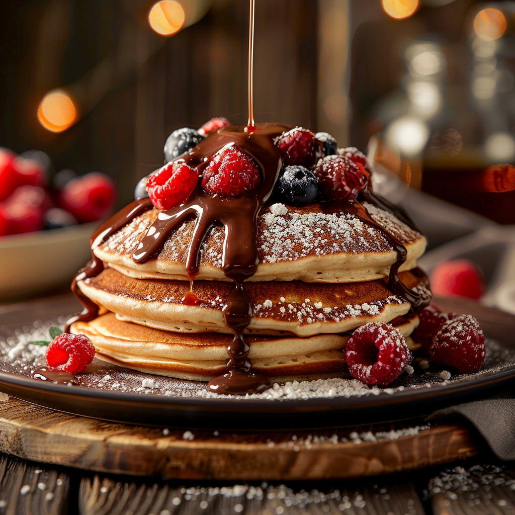 Nutella Stuffed Pancakes Recipe 2 Nutella Stuffed Pancakes Recipe - Recipe Image