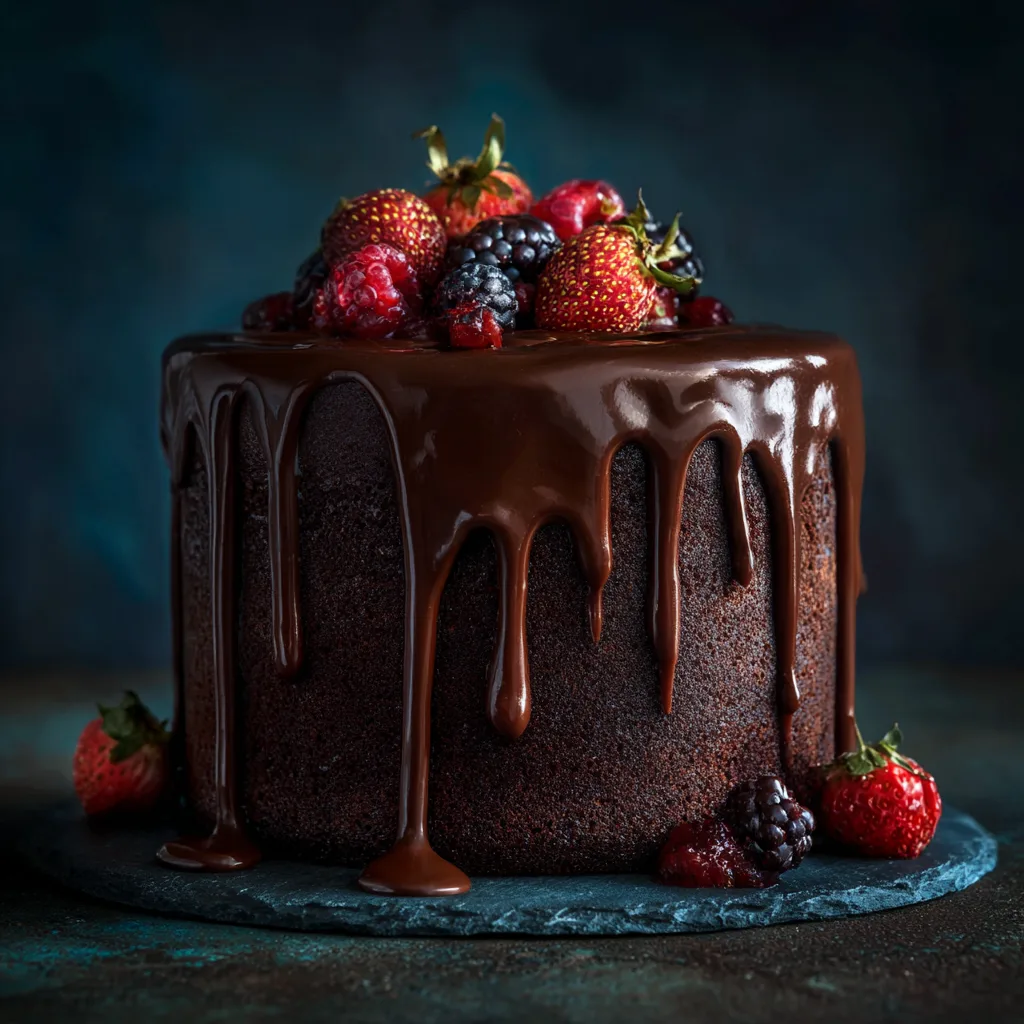 Chocolate Fudge Cake Recipe - Recipe Image
