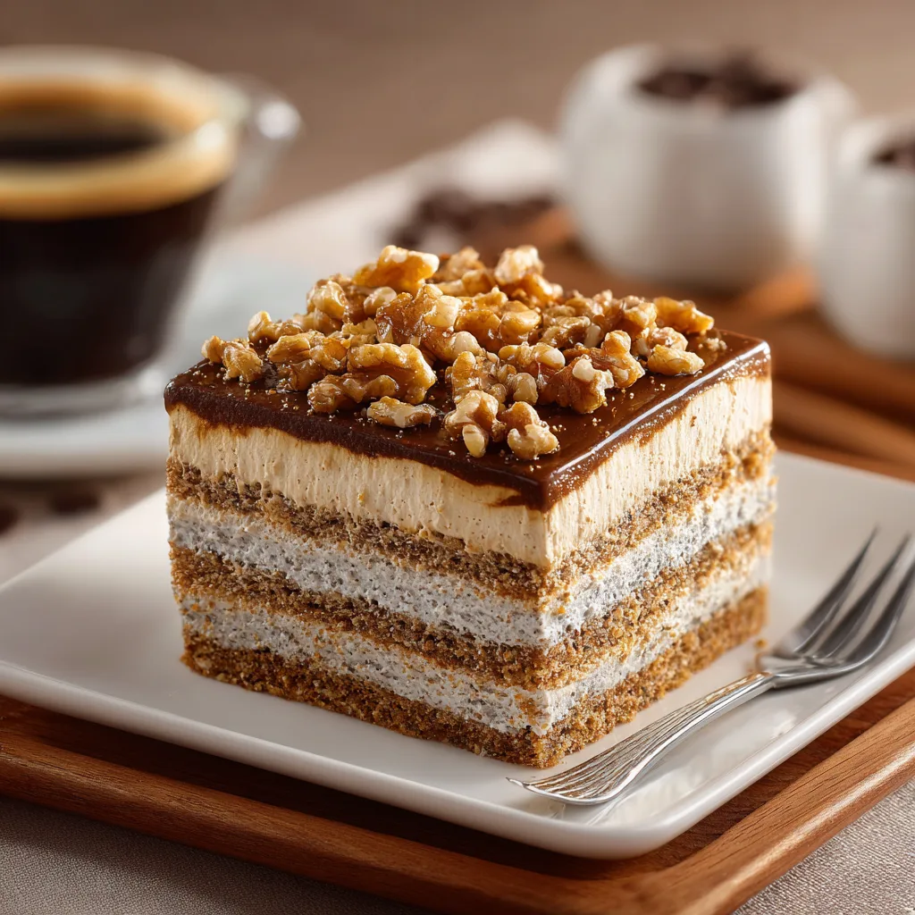 Coffee Walnut Cake Recipe 2 Coffee Walnut Cake Recipe - Recipe Image