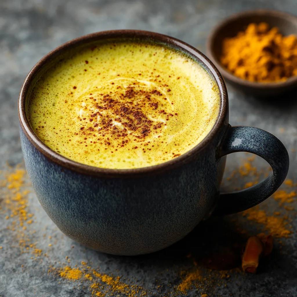 Golden Turmeric Latte Recipe - Recipe Image