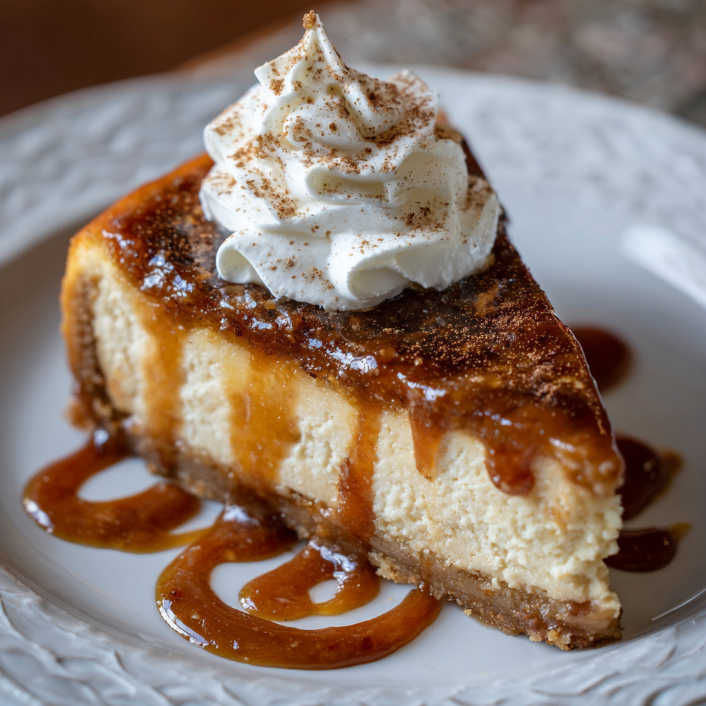 Apple Butter Cheesecake Recipe - Recipe Image