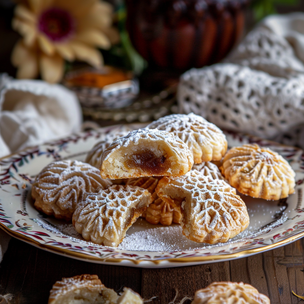 Easy Homemade Mamoul (Eid biscuits) Recipe - Recipe Image