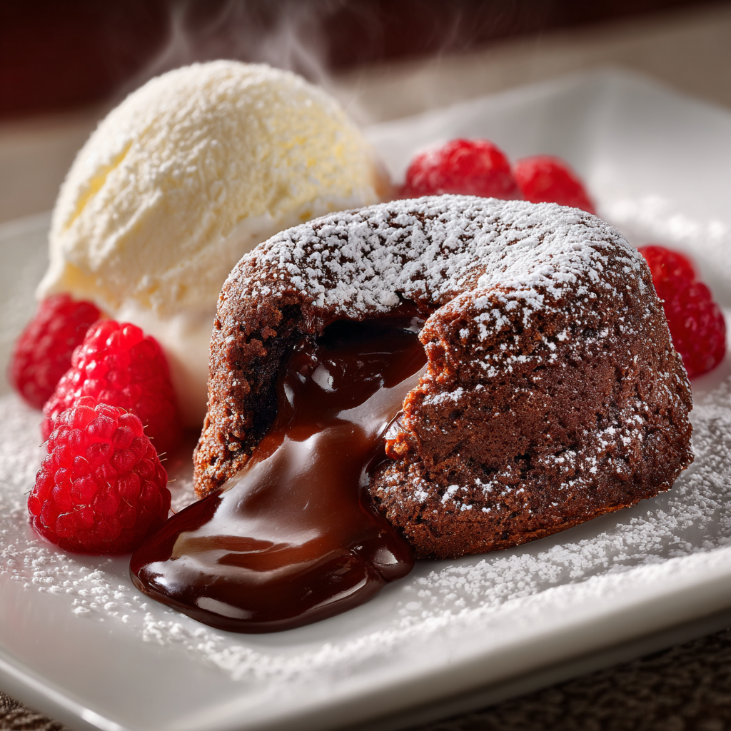 Chocolate Lava Cake Recipe - Recipe Image