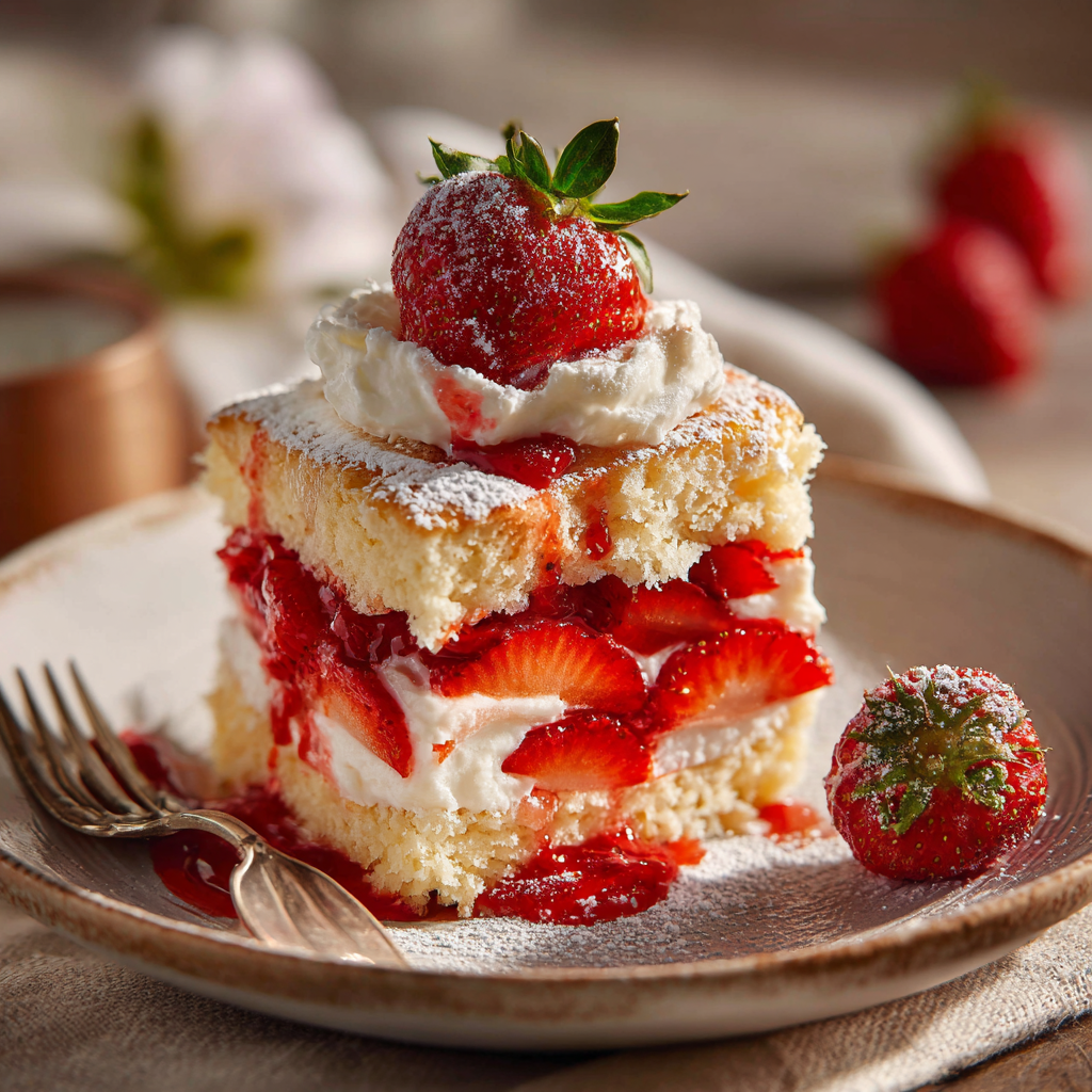 Strawberry Shortcake Recipe - Recipe Image