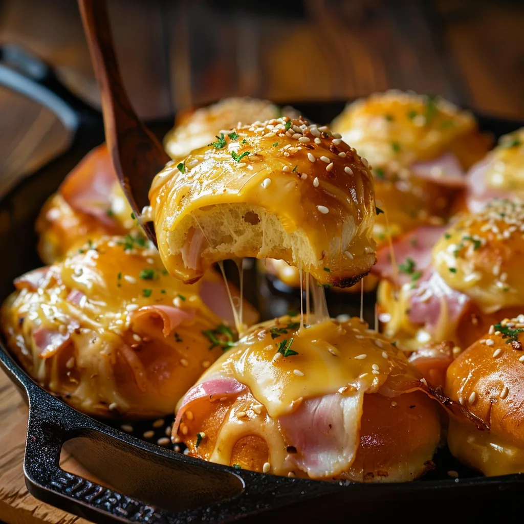 Ham and Cheese Sliders Recipe - Recipe Image