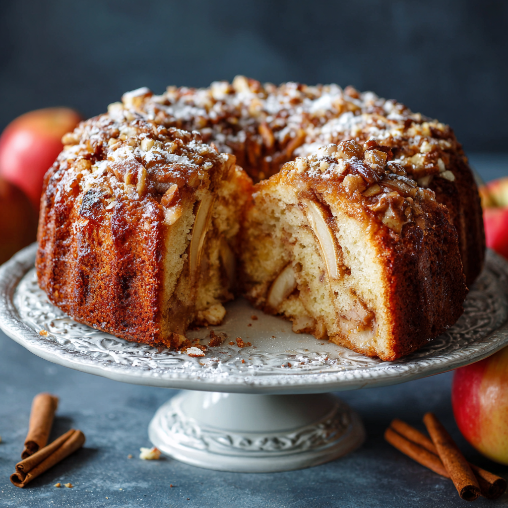 Apple Cinnamon Cake Recipe - Recipe Image