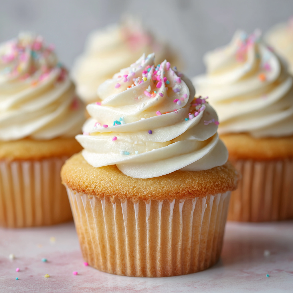 Vanilla Cupcakes Recipe - Recipe Image