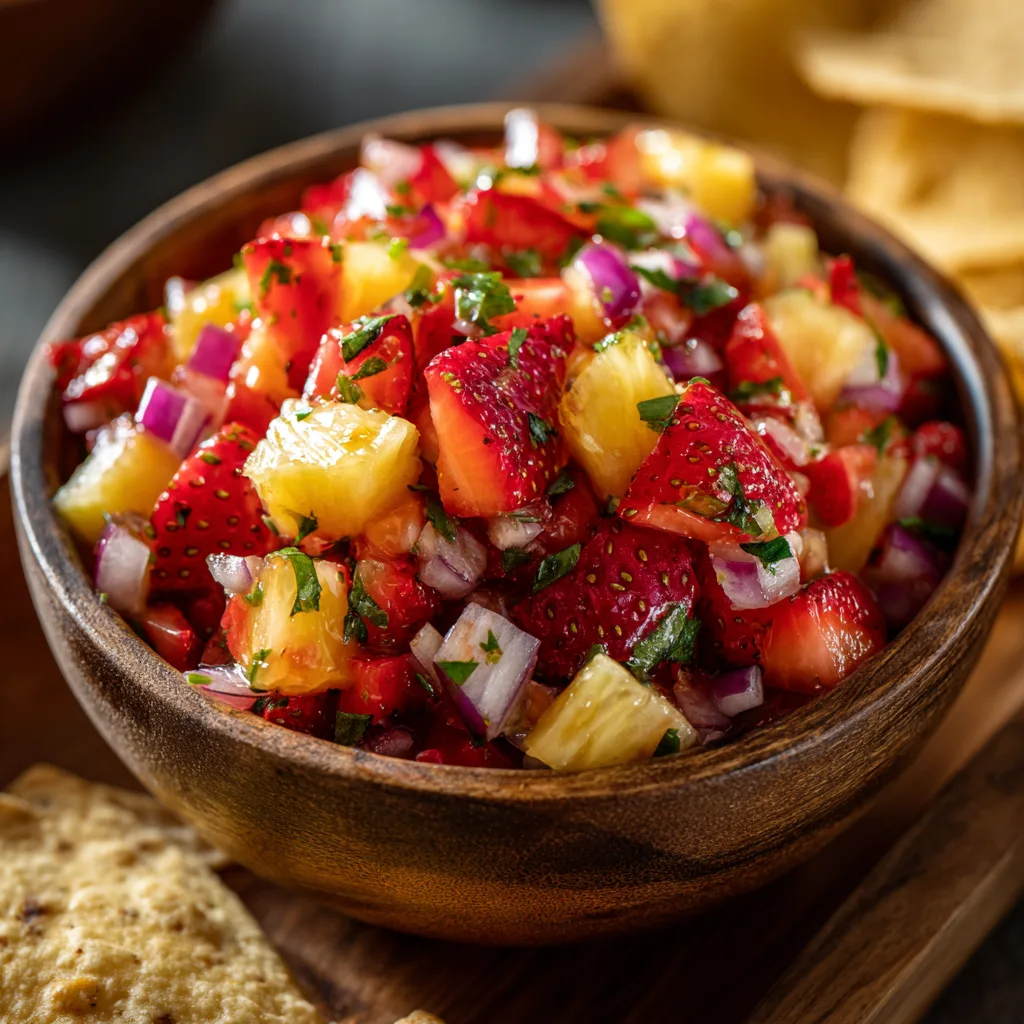Strawberry Pineapple Salsa Recipe - Recipe Image