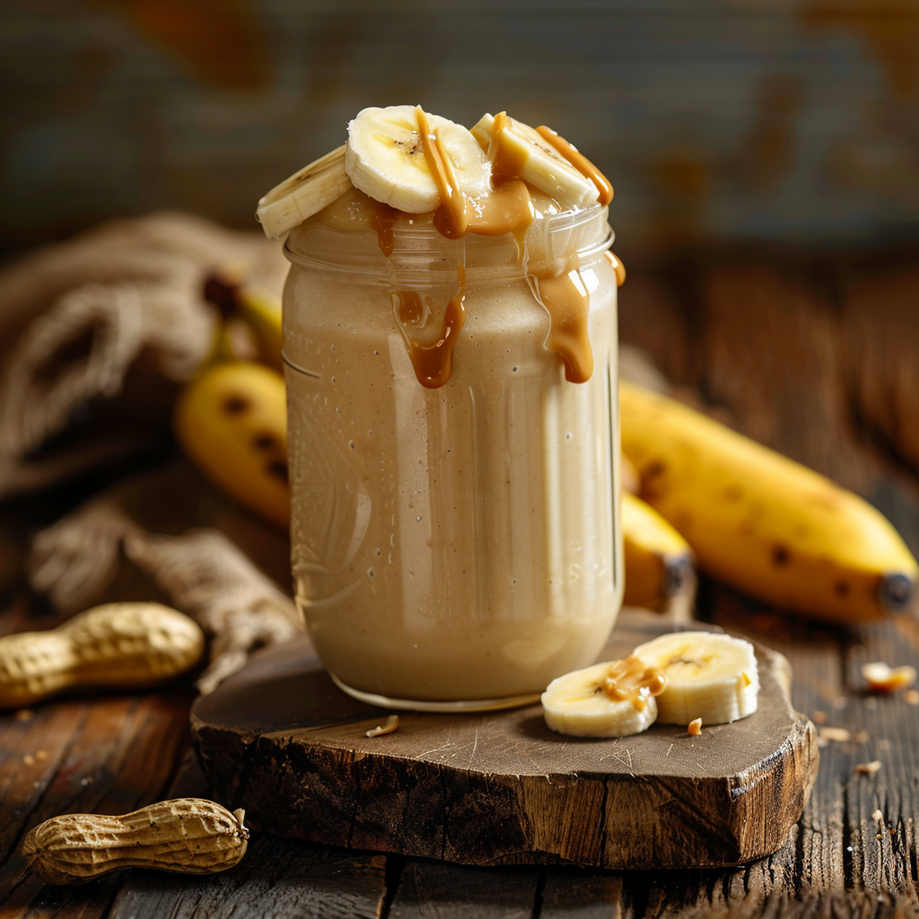 Banana Peanut Butter Smoothie Recipe 3 Banana Peanut Butter Smoothie Recipe - Recipe Image