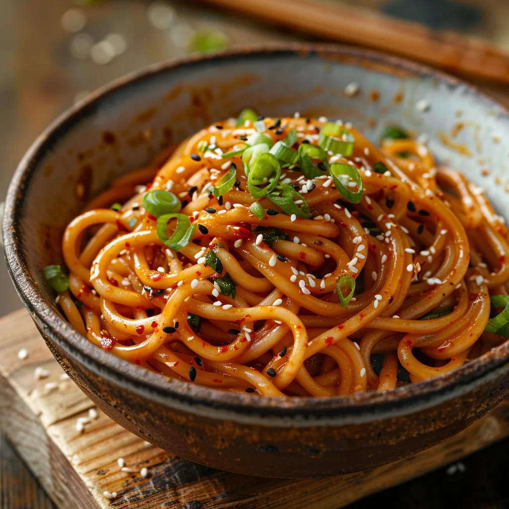 Spicy Garlic Noodles Recipe 3 Spicy Garlic Noodles Recipe - Recipe Image