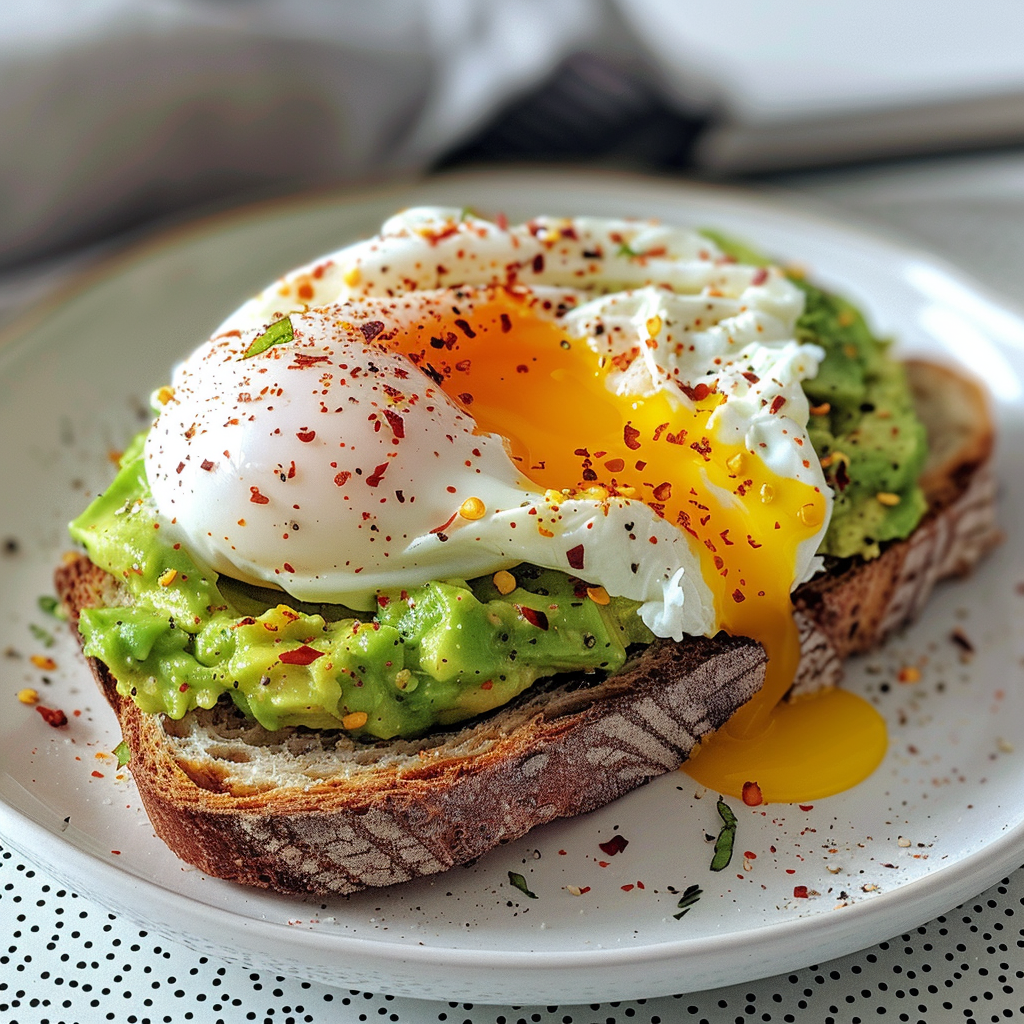 Avocado Egg Toast Recipe 3 Avocado Egg Toast Recipe - Recipe Image
