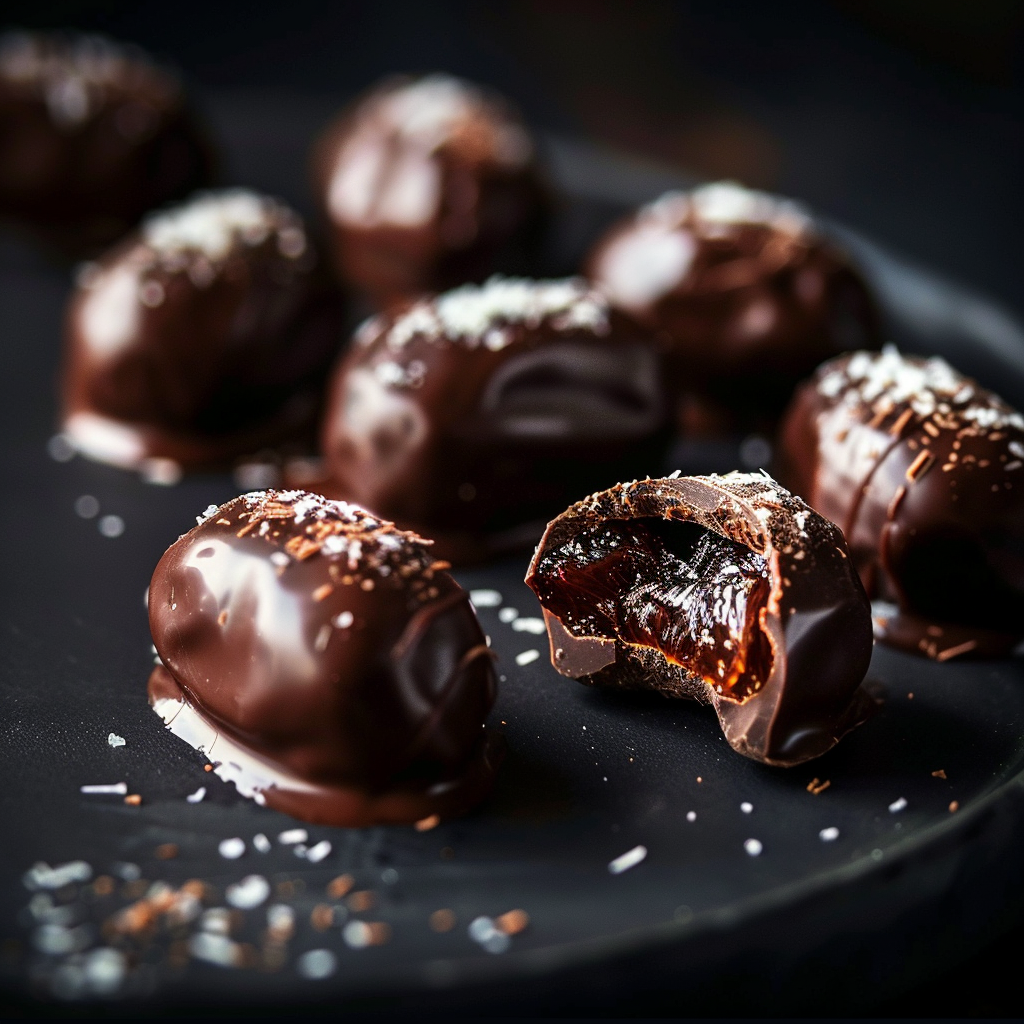 Chocolate Covered Dates Recipe 2 Chocolate Covered Dates Recipe - Recipe Image