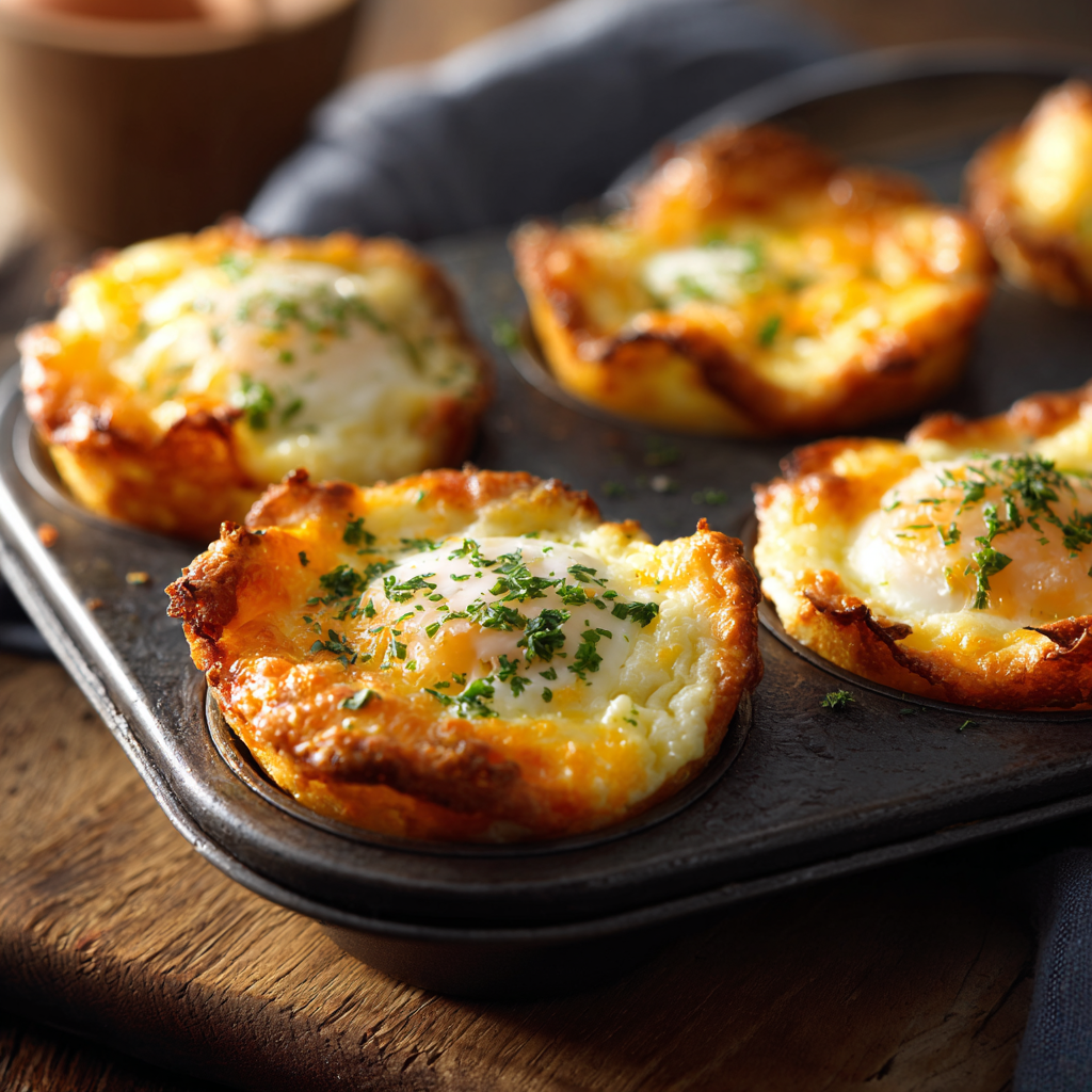 Egg Cheese Muffin Cups Recipe - Recipe Image