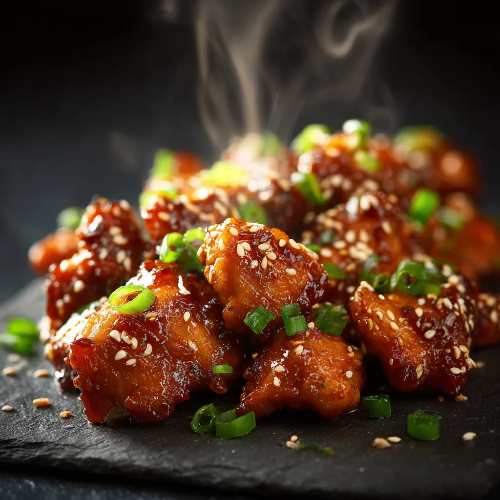 Honey Garlic Chicken Bites Recipe - Recipe Image