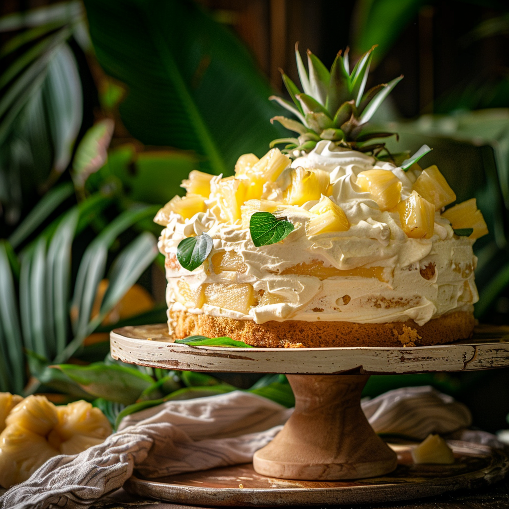 Pineapple Coconut Tres Leches Cake Recipe 3 Pineapple Coconut Tres Leches Cake Recipe - Recipe Image