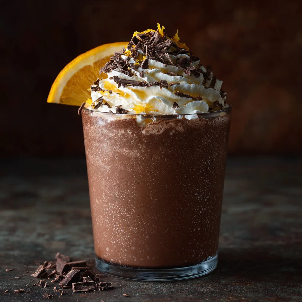 Chocolate Orange Frappe Recipe 3 Chocolate Orange Frappe Recipe - Recipe Image