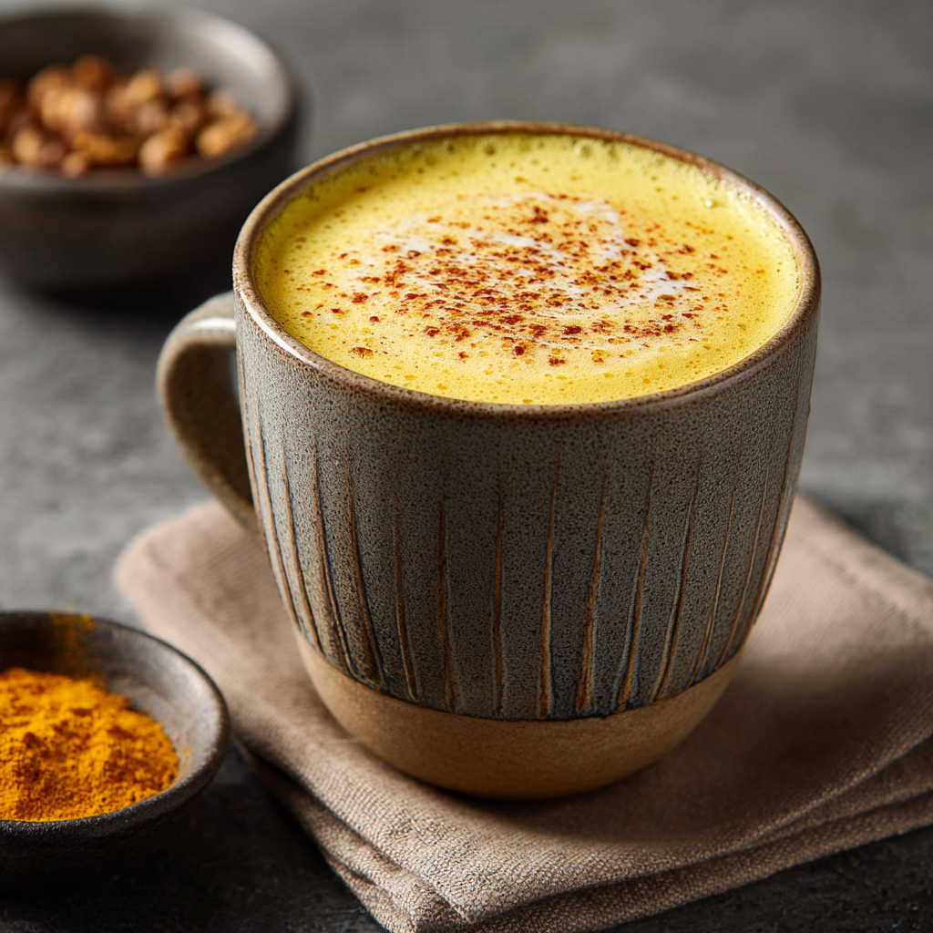 Golden Turmeric Latte Recipe - Recipe Image