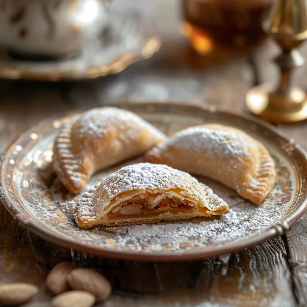Easy Homemade Cornes de Gazelle (Gazelle Horns) Recipe - Recipe Image