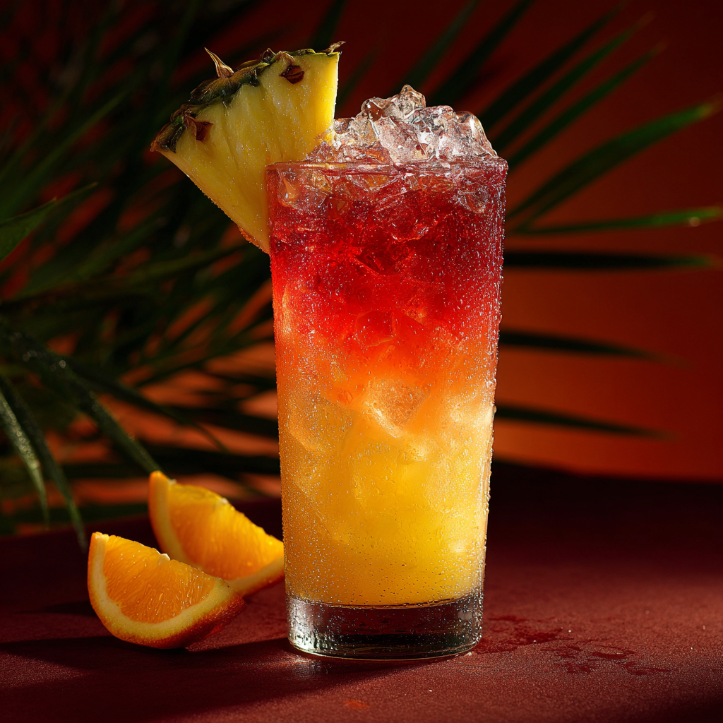 Tropical Sunrise Mocktail Recipe