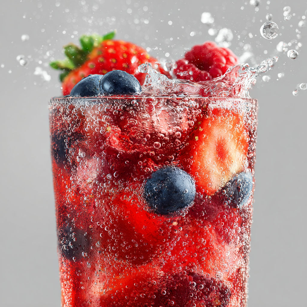 Berry Bliss Mocktail Recipe - Recipe Image