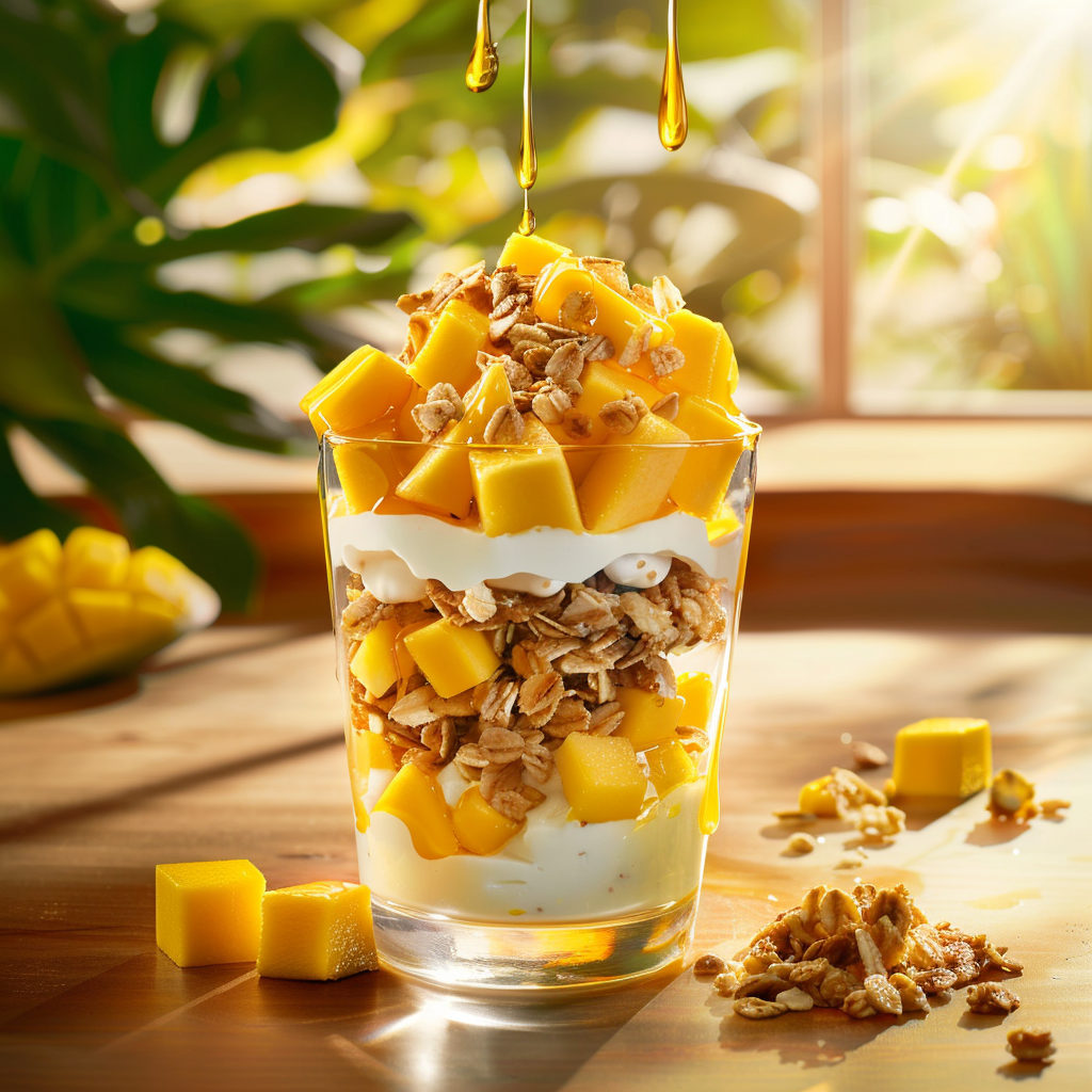 Mango Yogurt Parfait Recipe 2 Mango Yogurt Parfait Recipe - Recipe Image