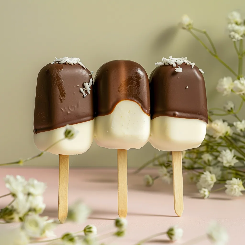 Frozen Cheesecake Pops 🍡 Recipe - Recipe Image