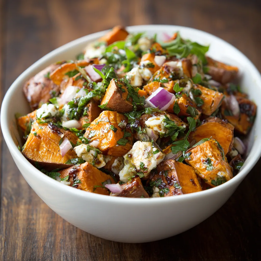 Roasted Sweet Potato Salad Recipe