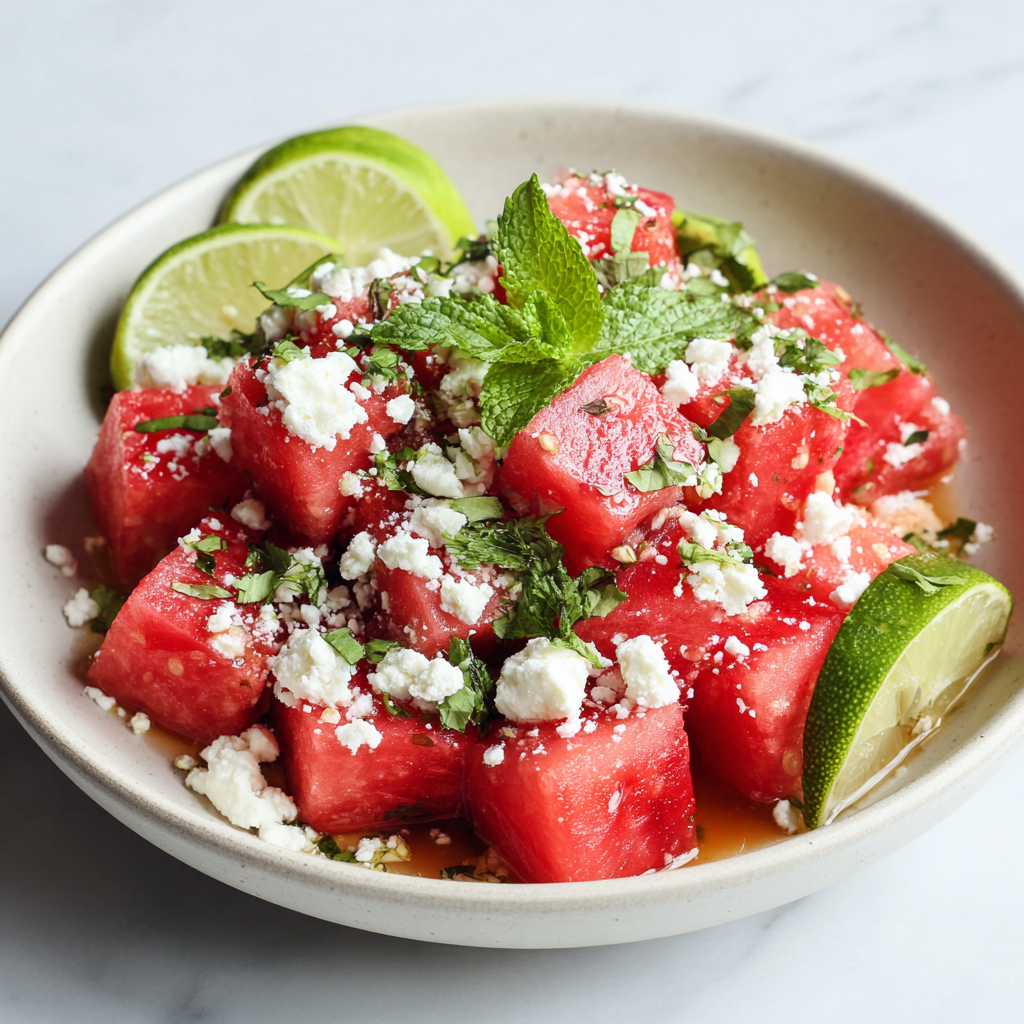 Watermelon Feta Salad Recipe