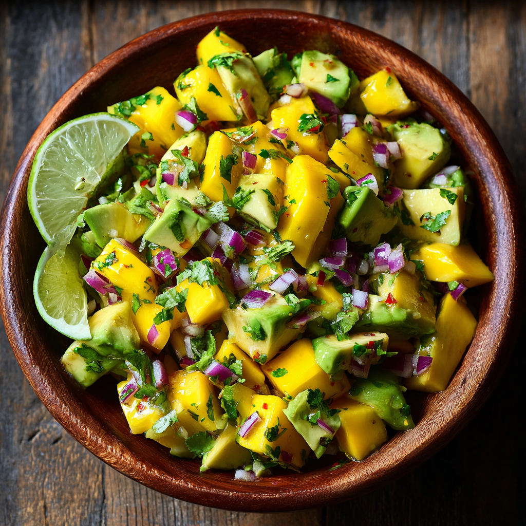 Mango Avocado Salad Recipe