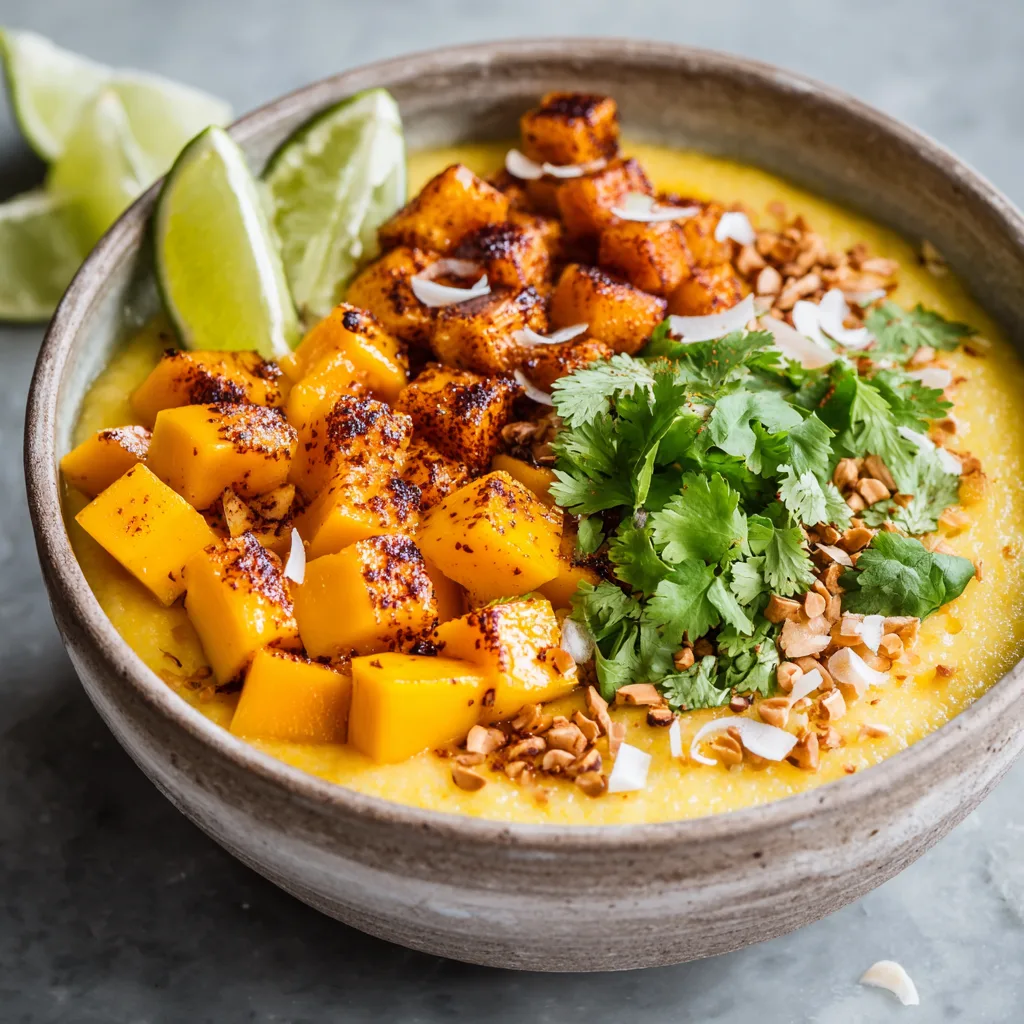 Coconut Mango Chili Sweet Bowl Recipe