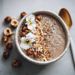 Hazelnut Cocoa Coconut Chia Indulgence Recipe
