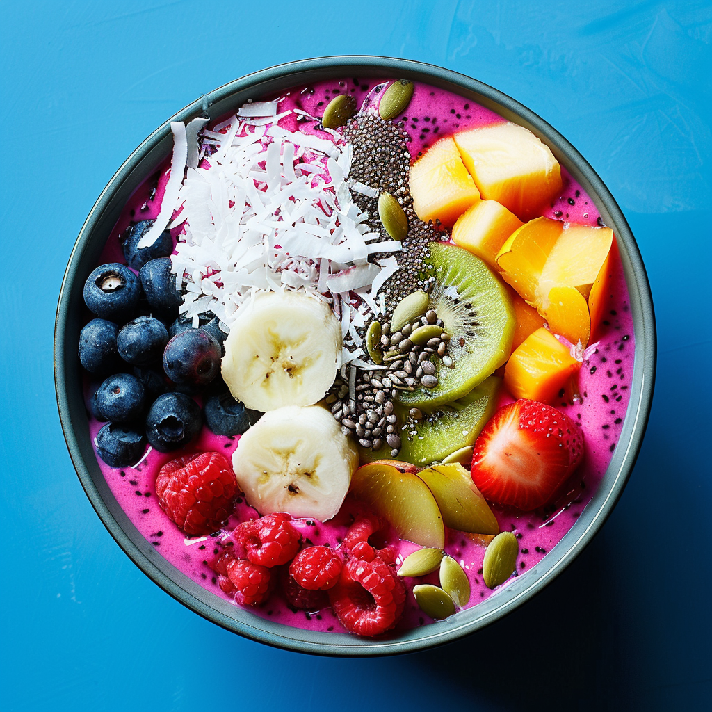 Tropical Dragon Fruit Coconut Bowl Recipe 3 Tropical Dragon Fruit Coconut Bowl Recipe - Recipe Image