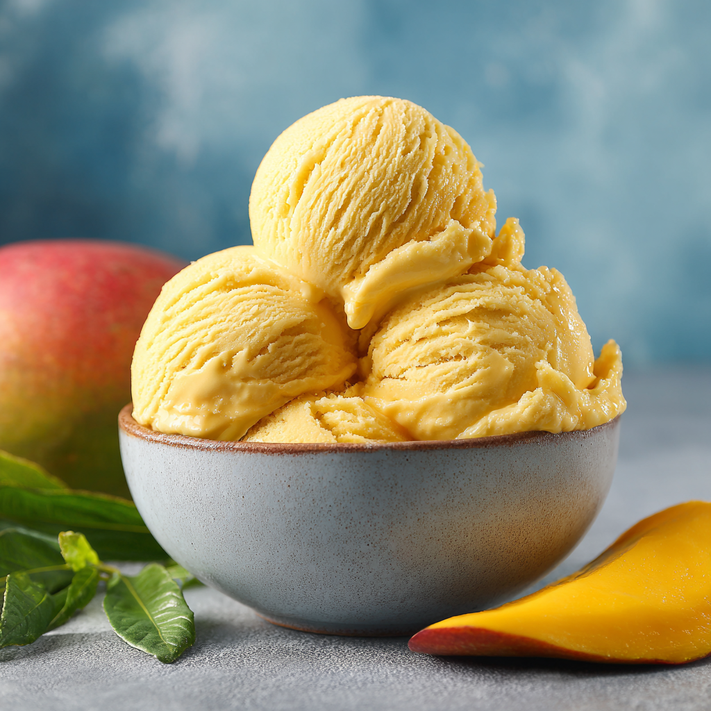 Instant Mango Ice Cream (1 Ingredient) Recipe